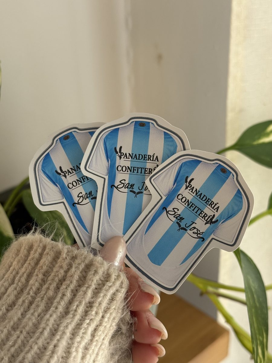 Stickers camisetas personalizados para comercio