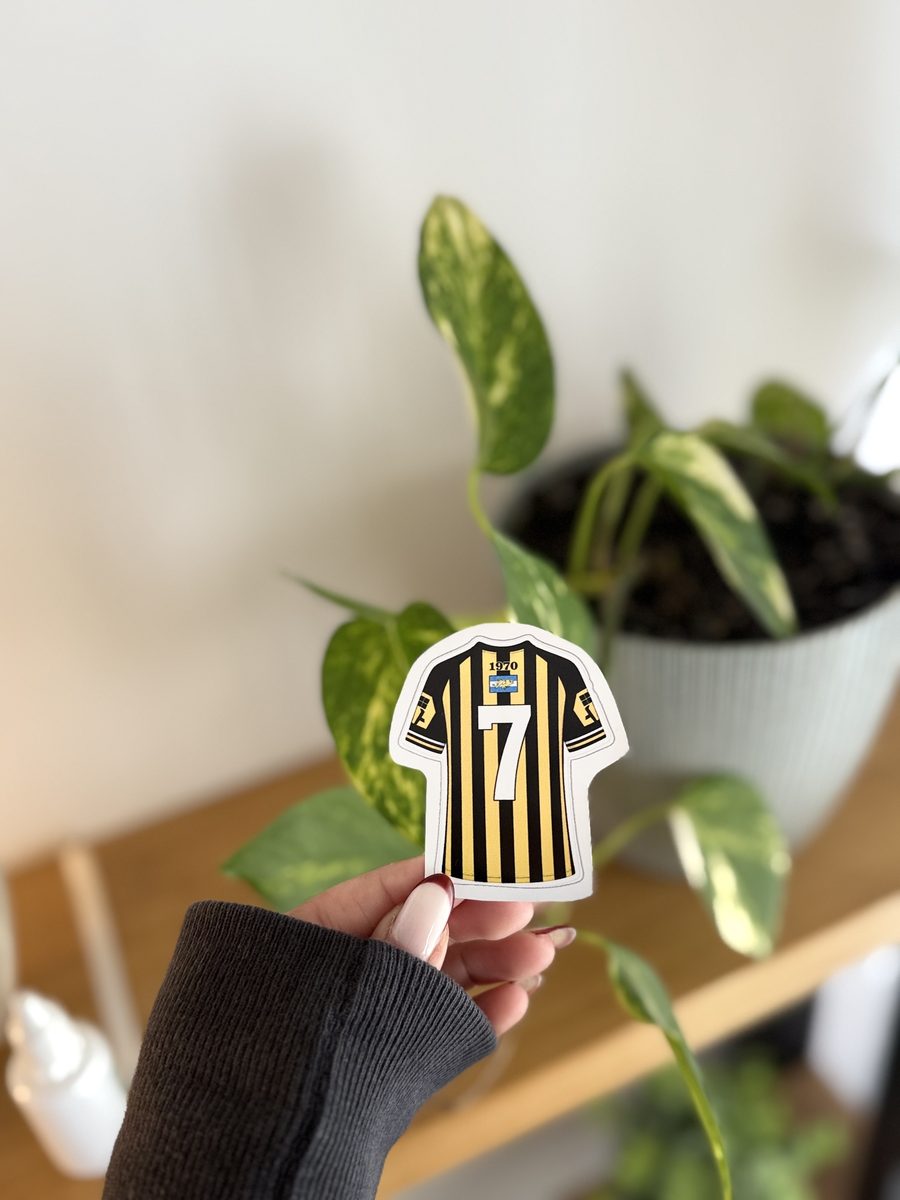 Sticker camiseta de fútbol