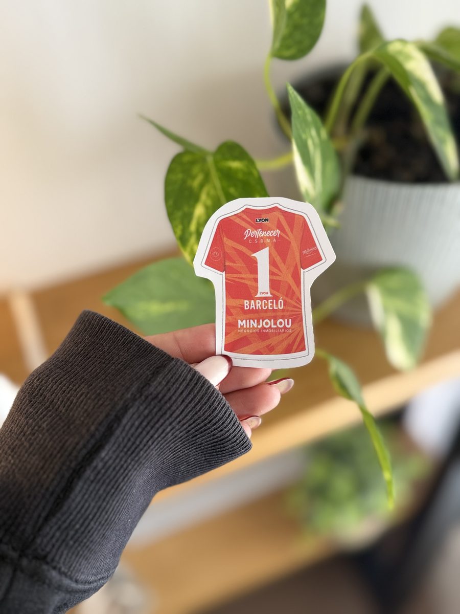 Sticker camiseta de fútbol